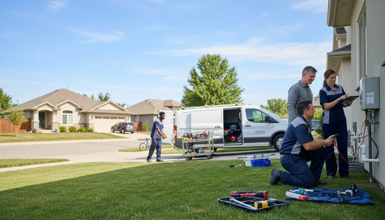 Tankless water heater service in Makoti, ND